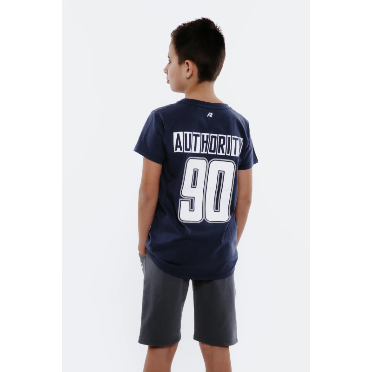 Chlapčenské tričko s krátkym rukávom AUTHORITY T-JERSEY B blue · záber 3
