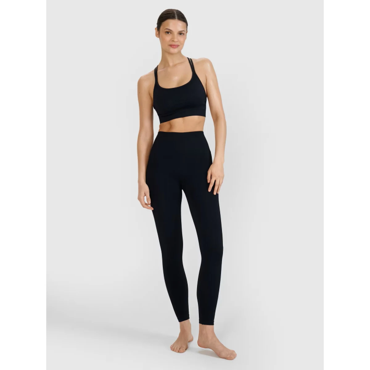 Dámska tréningová športová podprsenka 4F SPORT BRA F166-20S-DEEP BLACK · záber 4