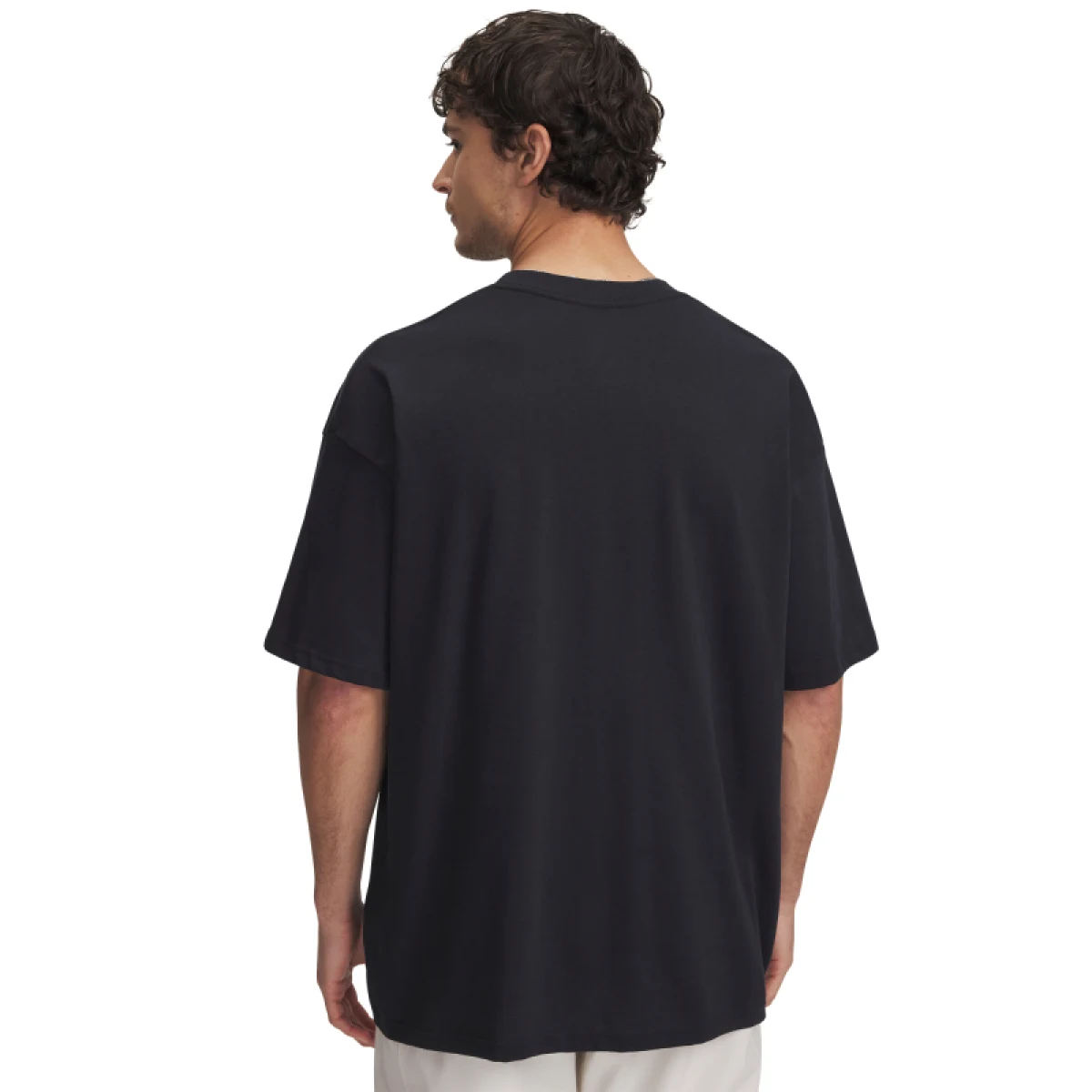 Pánske tričko s krátkym rukávom UNDER ARMOUR UA M HWT Hoops Hoopnotic SS-BLK · záber 3