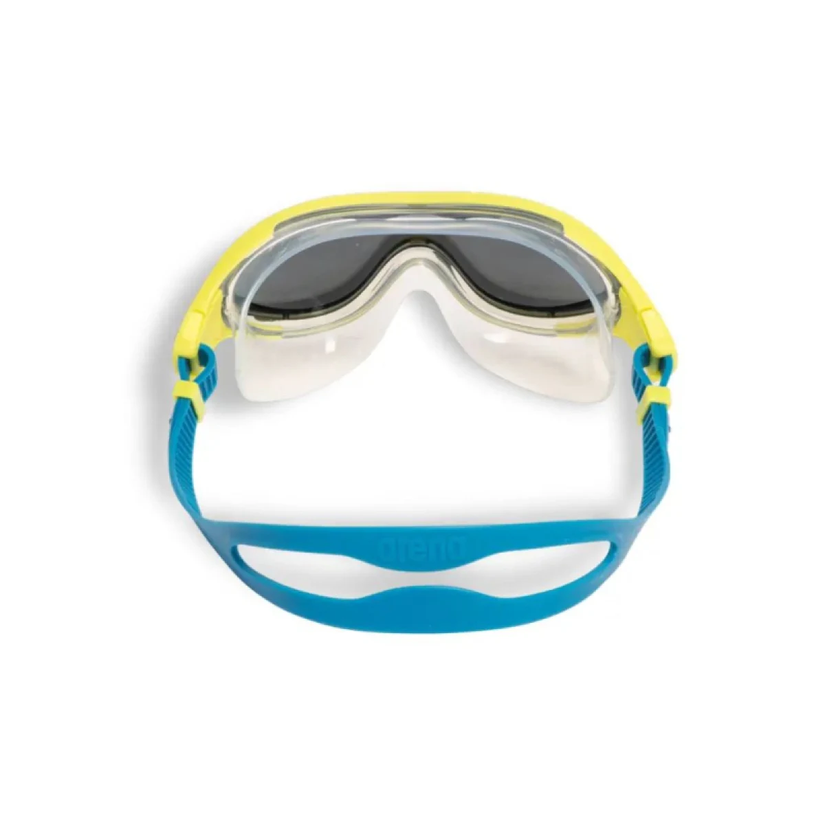 Juniorské plavecké okuliare ARENA THE ONE MASK JR MR-SILVER-SOFT_GREEN-BLUE_COSMO · záber 3
