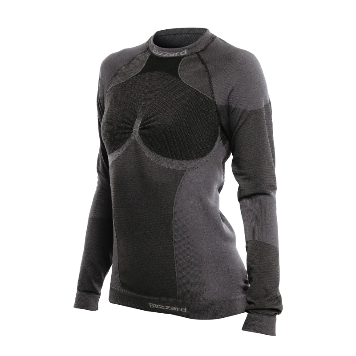 Dámske termo tričko s dlhým rukávom BLIZZARD W2W Essential long sleeve, grey · záber 3