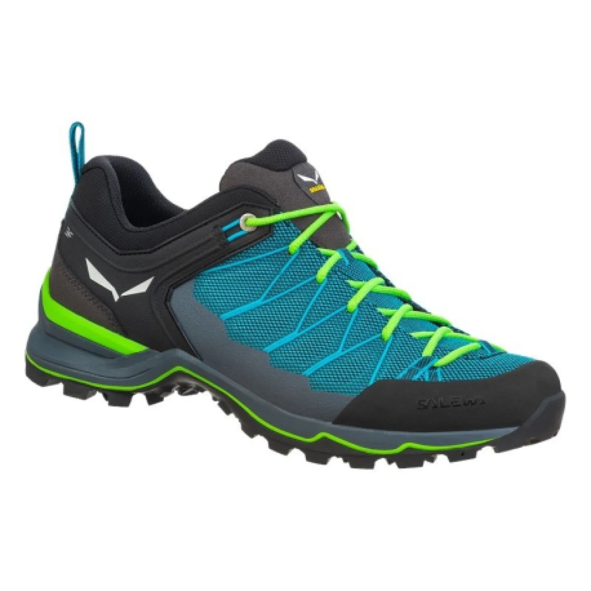 Pánska nízka turistická obuv SALEWA Mountain Trainer Lite M malta fluo green · záber 1