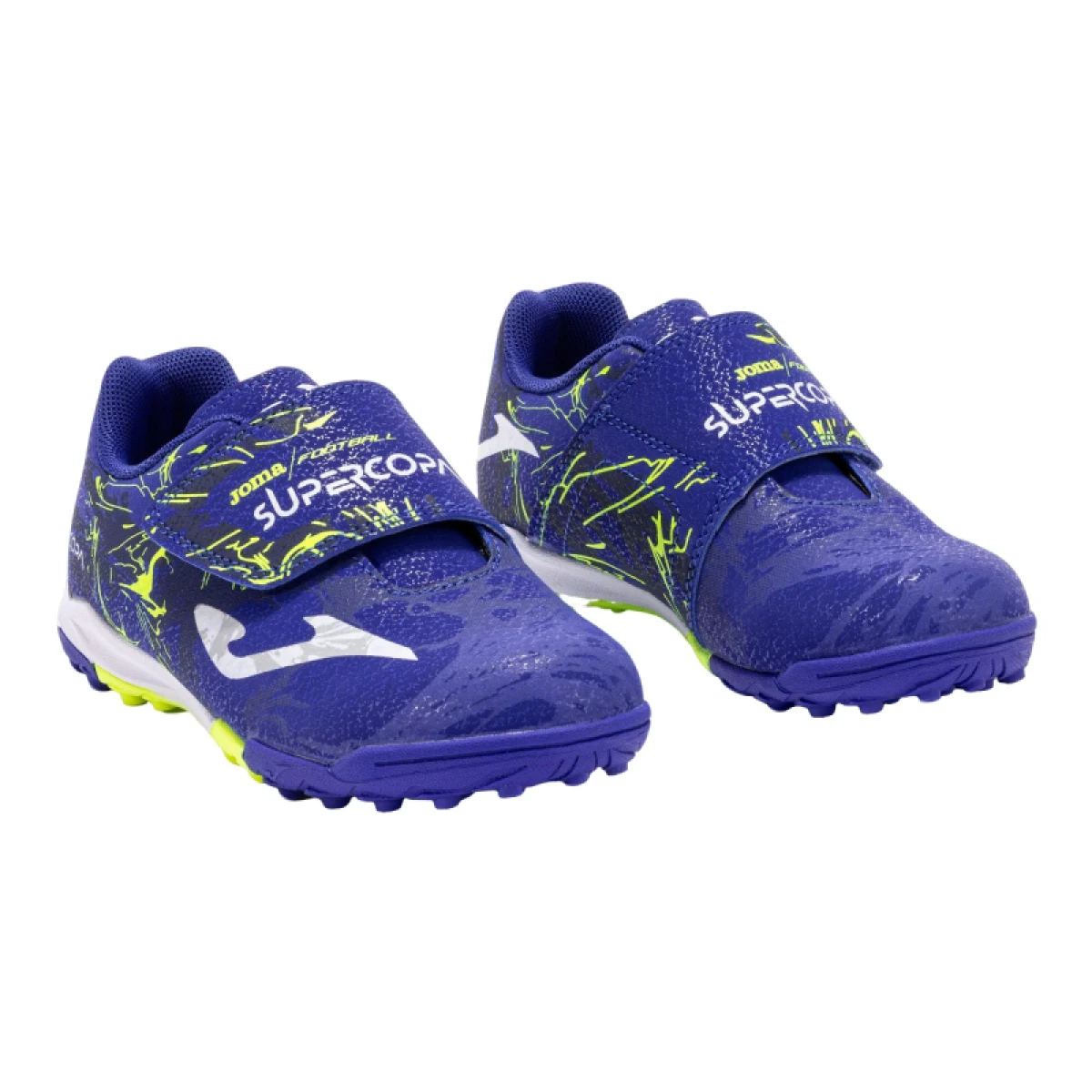 Chlapčenské futbalové kopačky turfy JOMA Super Copa 2403 K TF royal blue · záber 2