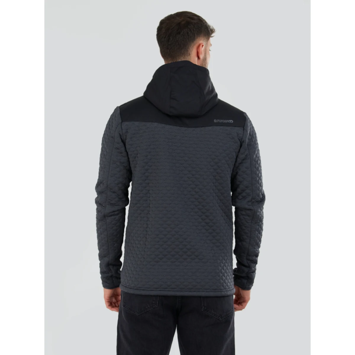 Pánska mikina so zipsom FUNDANGO Ashford Insulated Fleece Jacket-755-steel · záber 3