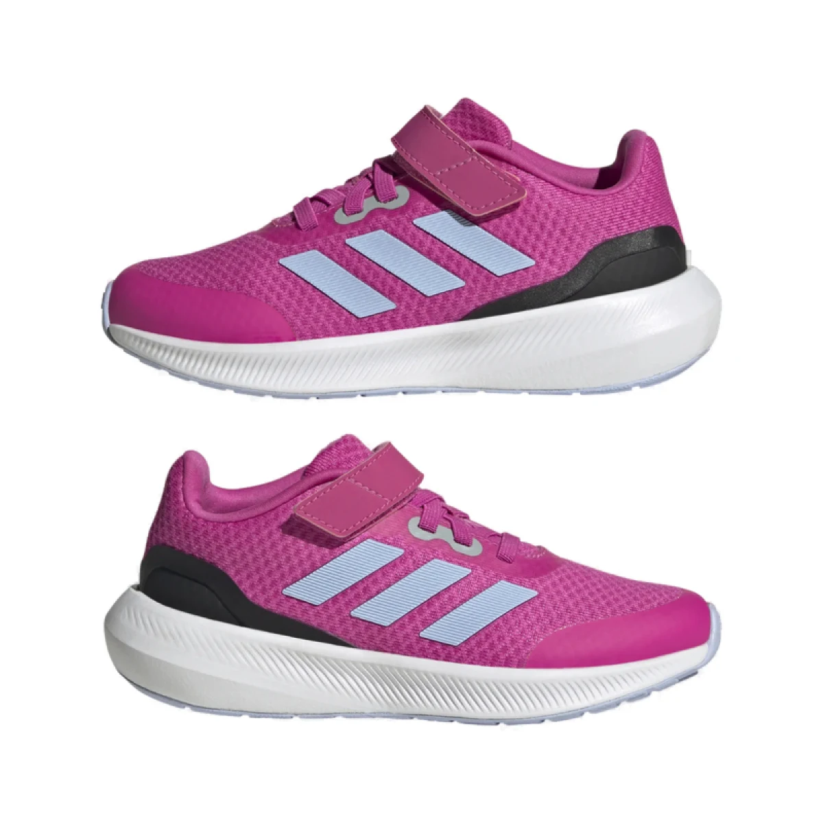 Dievčenská športová obuv (tréningová) ADIDAS Runfalcon 3.0 lucid fuchsia blue dawn core black · záber 3