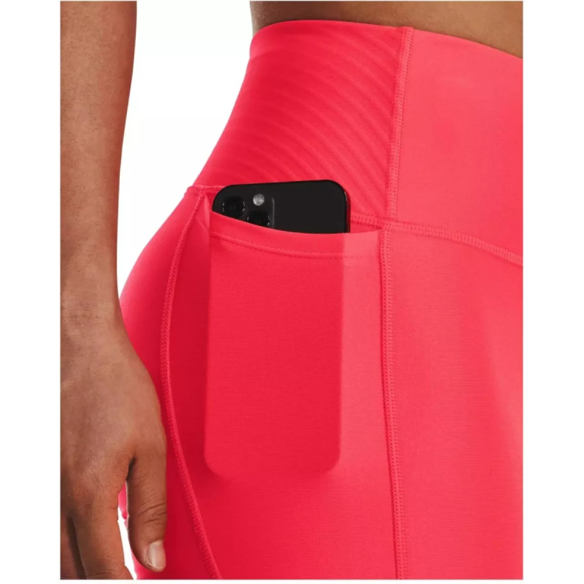 Dámske legíny UNDER ARMOUR Armour Branded Legging-RED · záber 4
