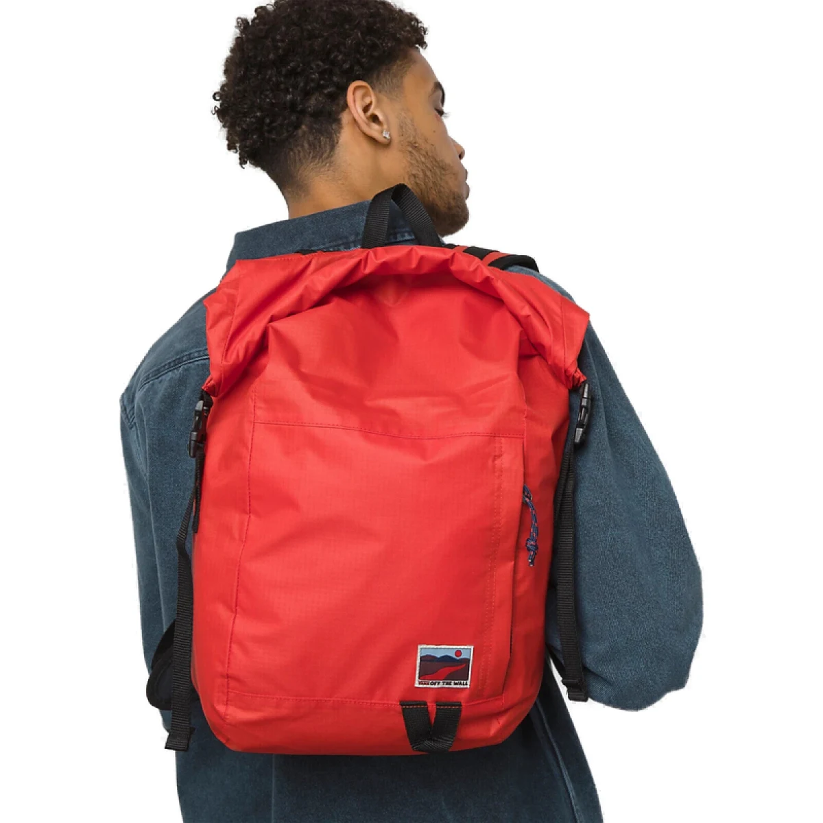 Batoh VANS ROLLTOP BACKPACK MOLTEN LAVA · záber 4