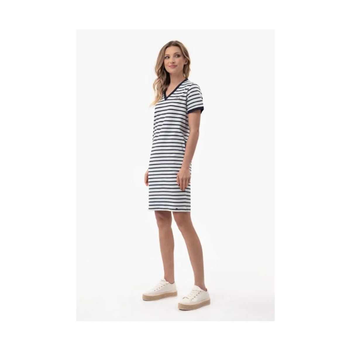 Dámske šaty VOLCANO MALIBU-101-CREAM · záber 3