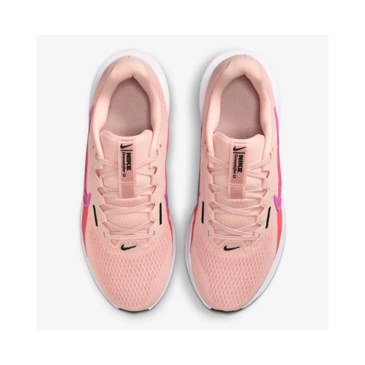 Dámska športová obuv (tréningová) NIKE Downshifter 13 W washed coral vivid purple magic ember · záber 4