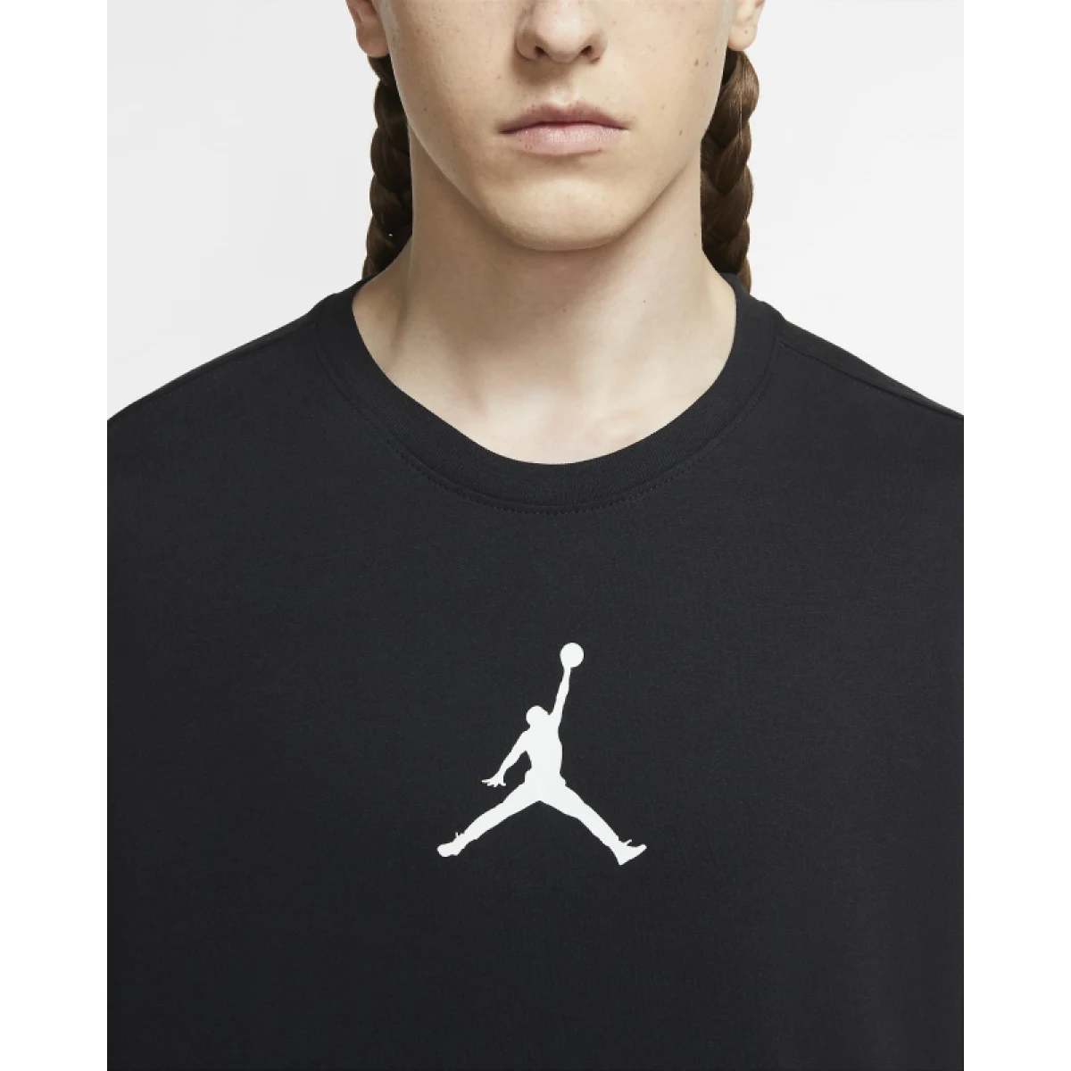Pánske tričko s krátkym rukávom NIKE JORDAN M J JUMPMAN DF SS CREW-010-Black · záber 3