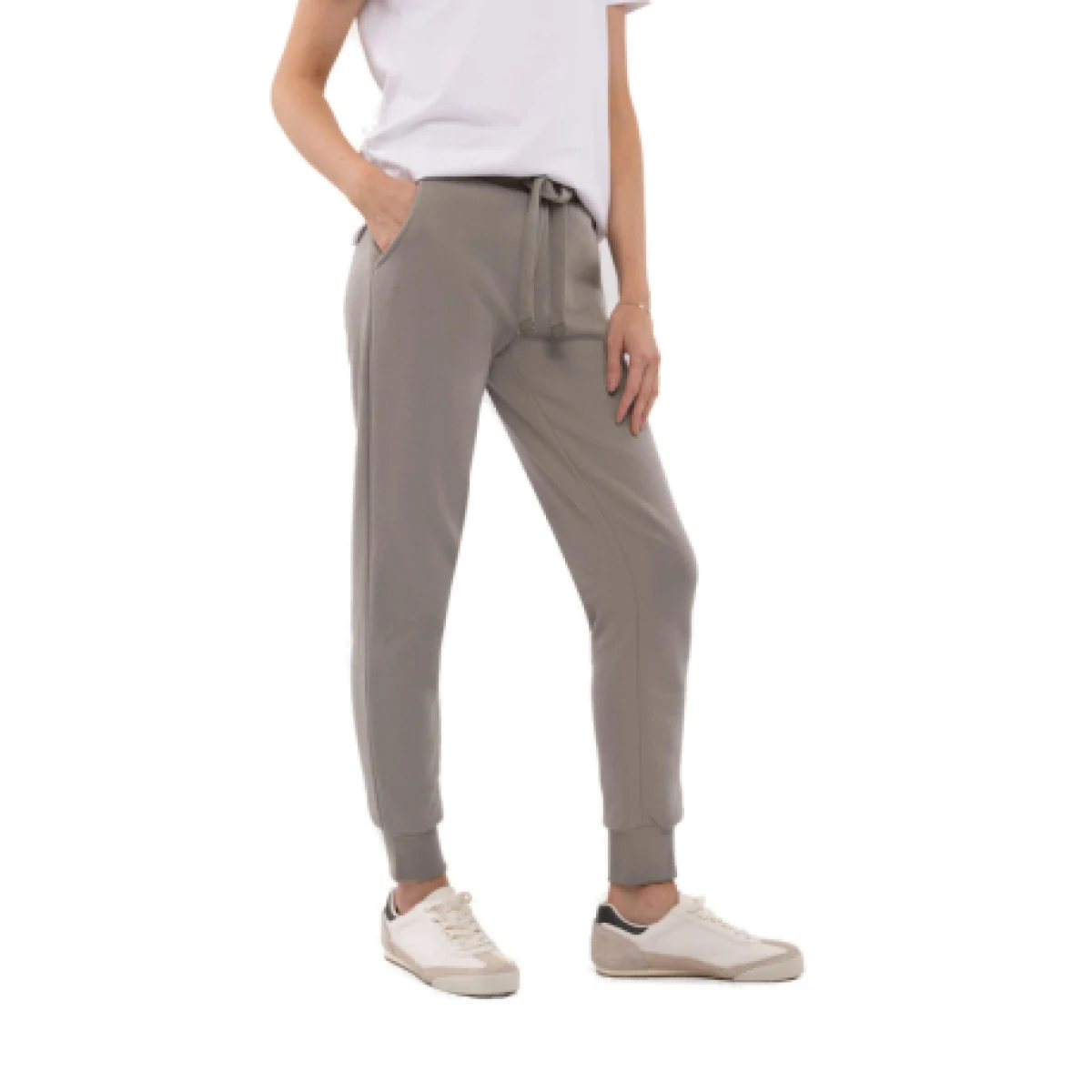 Dámske tepláky VOLCANO VENIS-102-BEIGE · záber 1