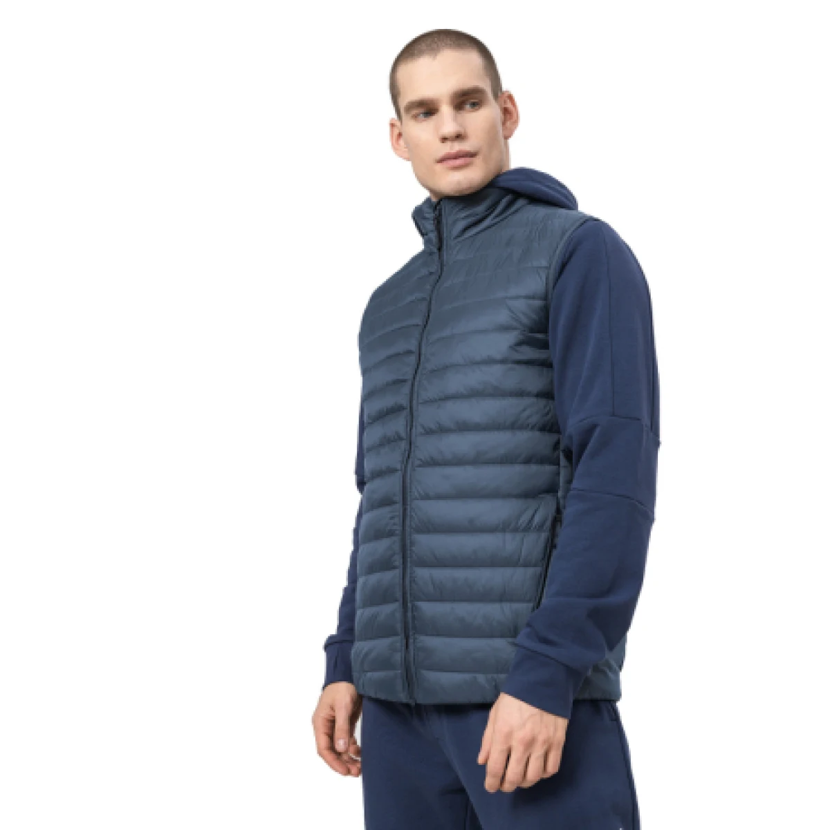 Pánska vesta 4F MENS JACKET KUMP001-30S-DARK BLUE · záber 1