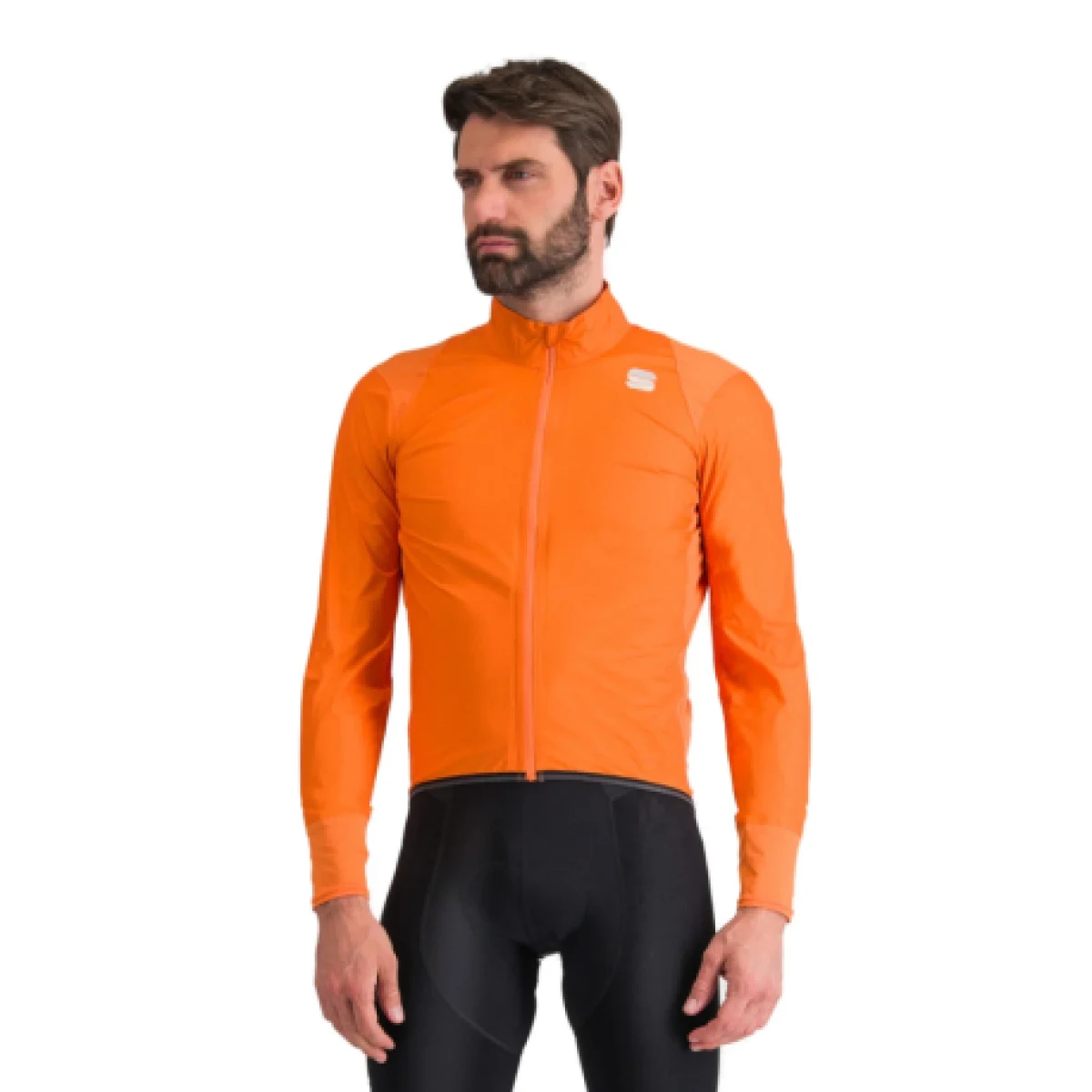 Pánska cyklistická bunda SPORTFUL Hot pack no rain jacket, orange sdr · záber 1