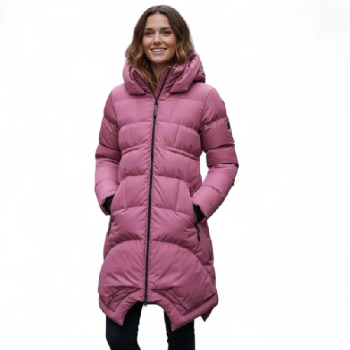 Dámska bunda NORTHFINDER ALESSYA-582-rosewood · záber 1