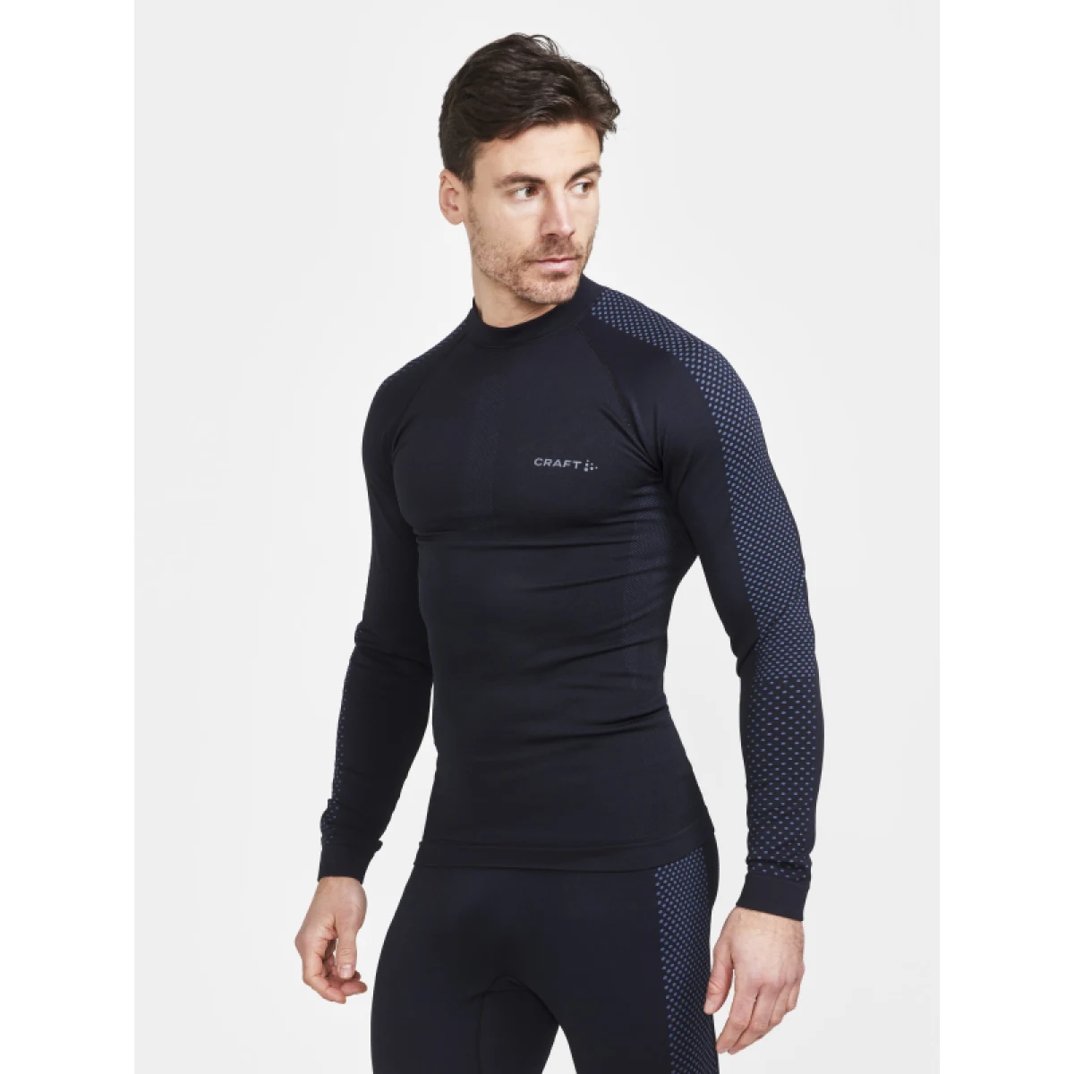 Pánske termo tričko s dlhým rukávom CRAFT ADV WARM INTENSITY LS M-999000-Black · záber 2
