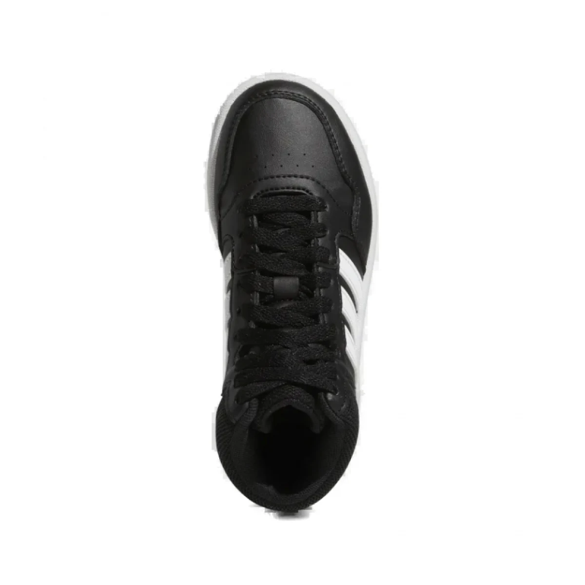 Juniorská rekreačná obuv ADIDAS Hoops Mid 3.0 K core black cloud white grey six · záber 4