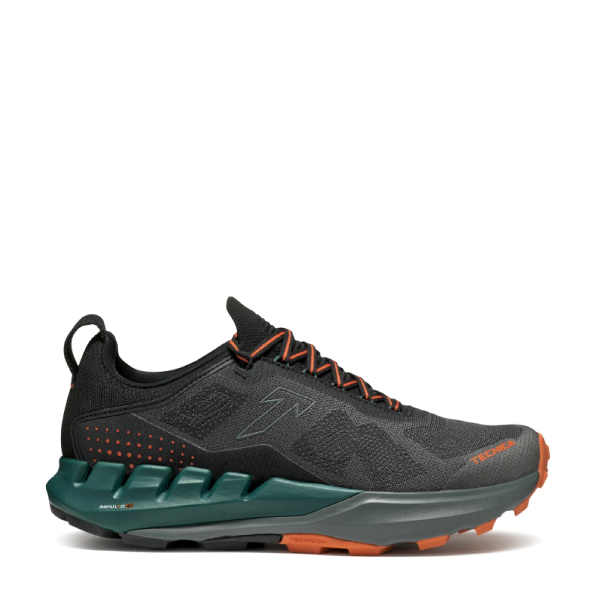 Pánska bežecká trailová obuv TECNICA Pyrox Xplore Ms, black burnt orange · záber 2