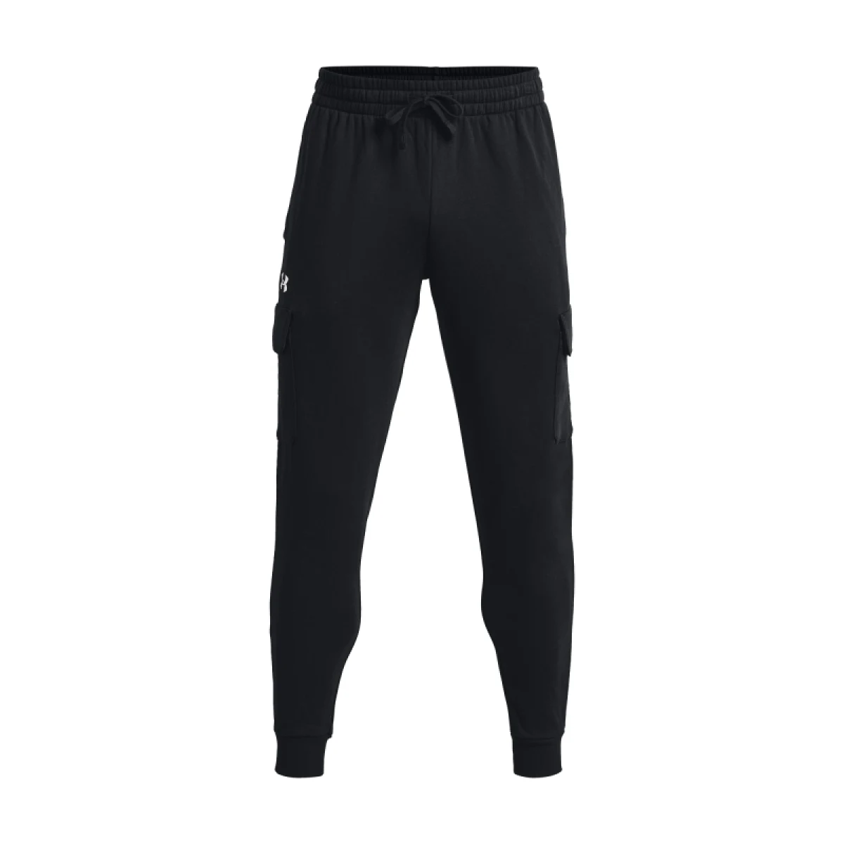 Pánske zateplené tepláky UNDER ARMOUR UA Rival Fleece Cargo Jogger-BLK · záber 5