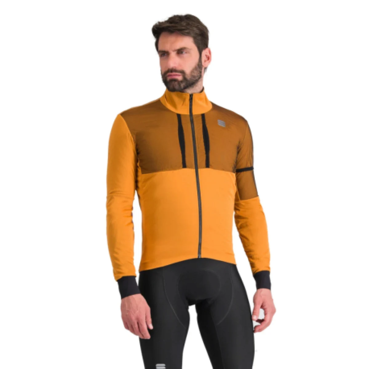 Pánska cyklistická bunda SPORTFUL Supergiara jacket, golden oak · záber 1