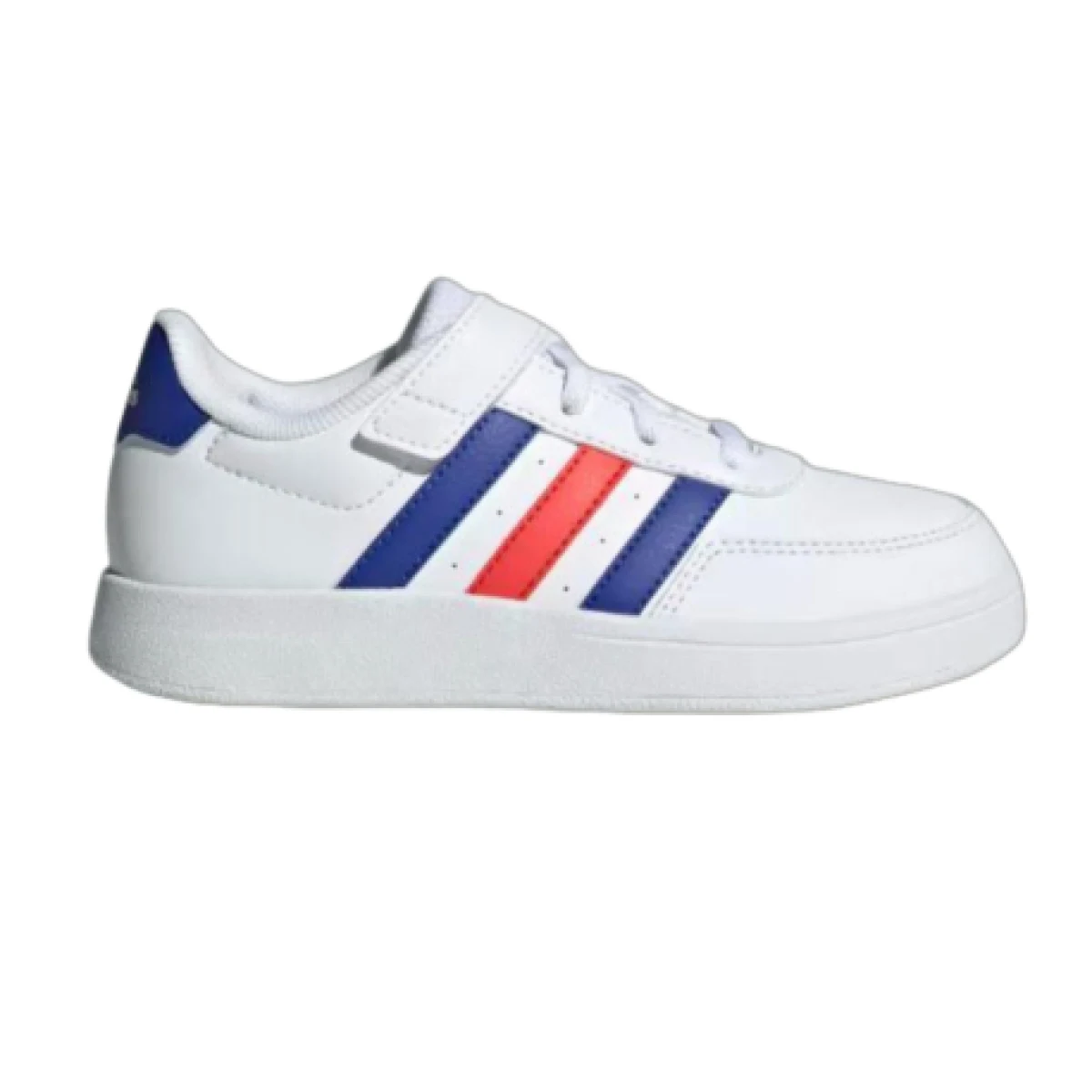 Chlapčenská rekreačná obuv ADIDAS Breaknet 2.0 K cloud white lucid blue bright red · záber 1