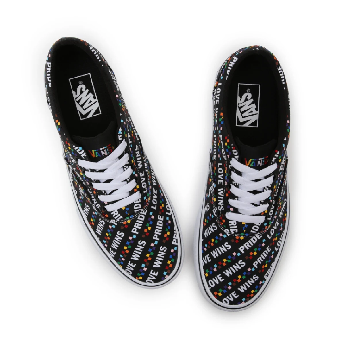 Pánska rekreačná obuv VANS MN Doheny (Pride) black white · záber 4