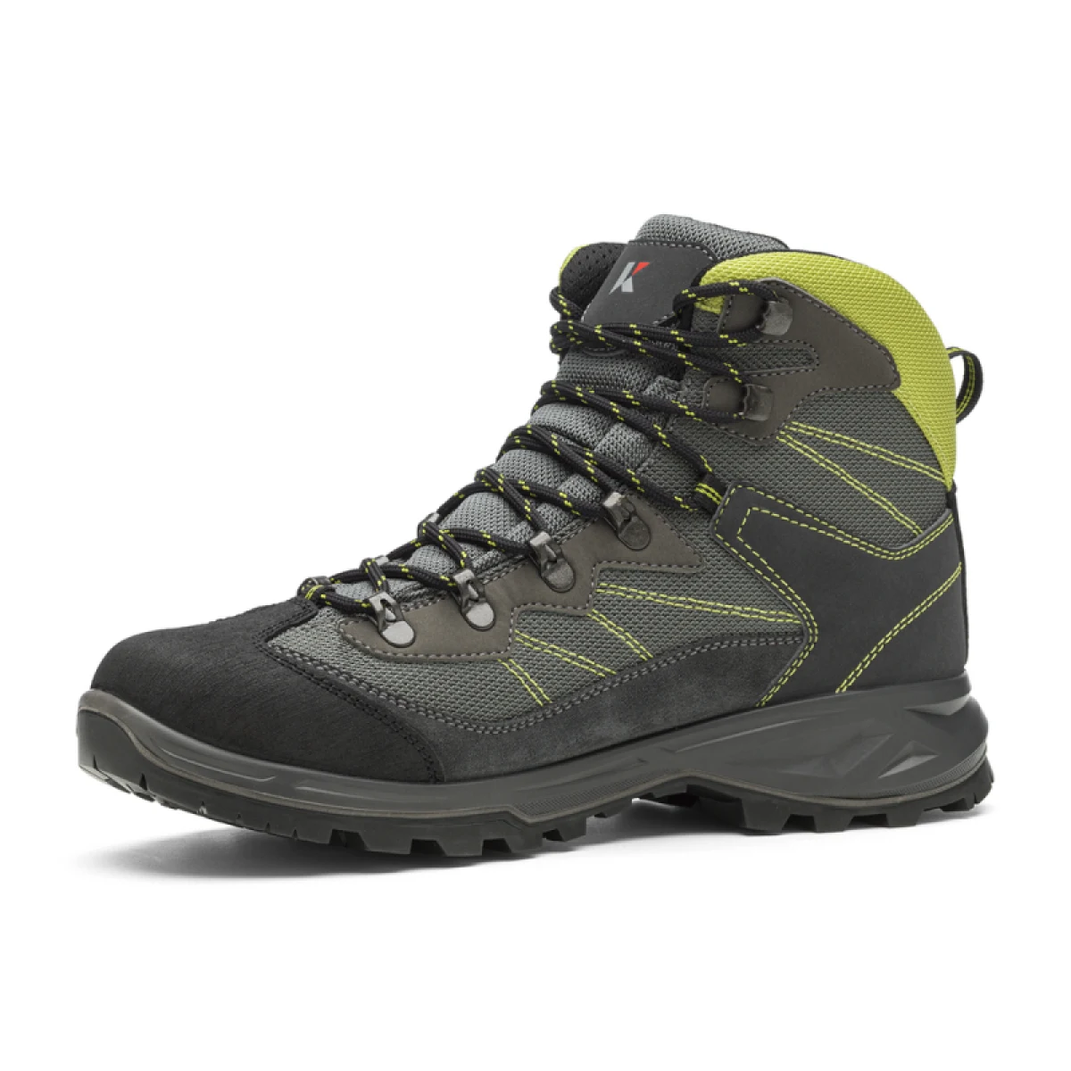 Pánska vysoká turistická obuv KAYLAND Taiga Evo Gtx, Grey Lime · záber 2