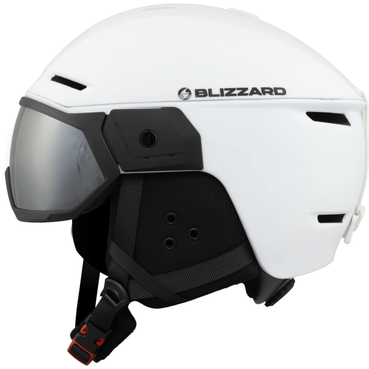 Dámska lyžiarska prilba so štítom BLIZZARD (II. Quality) W2W Edge Visor ski helmet, white · záber 2