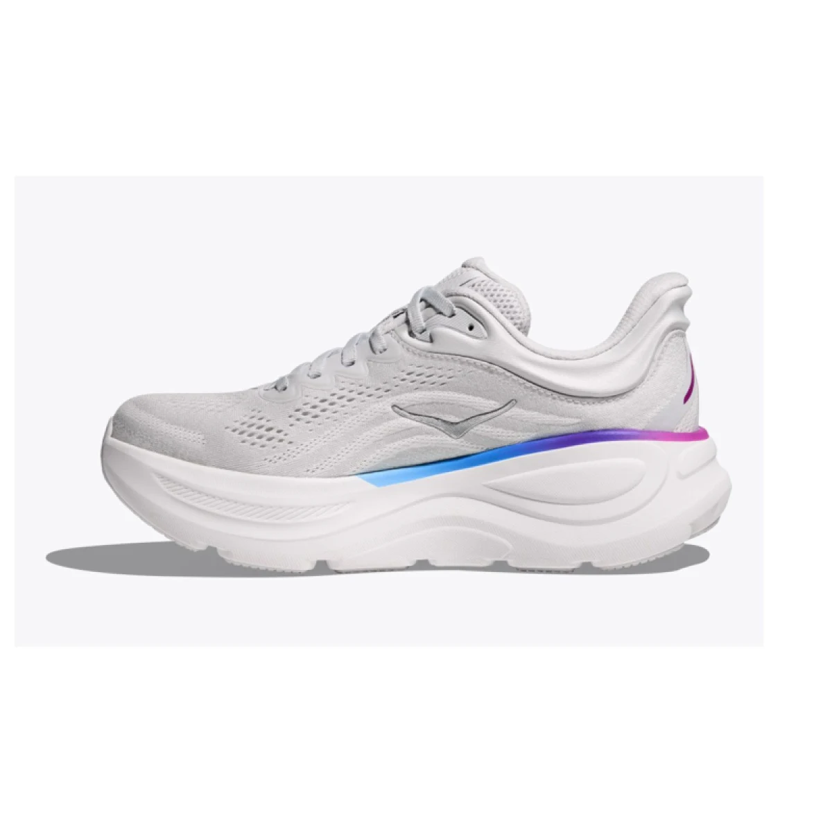 Dámska bežecká obuv HOKA Bondi 9 W cosmic grey white · záber 3