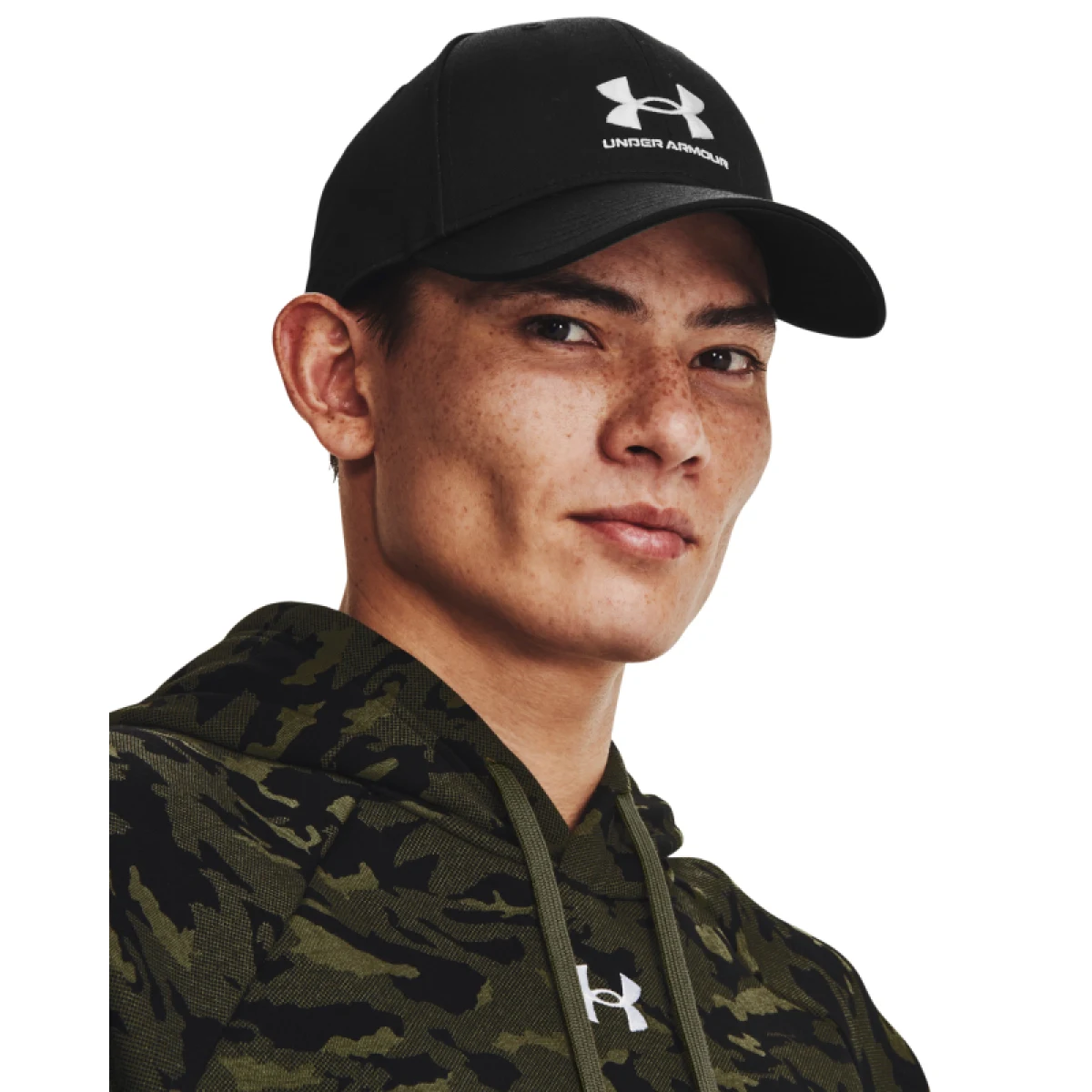 Pánska šiltovka UNDER ARMOUR Mens Branded Lockup Adj-BLK · záber 3