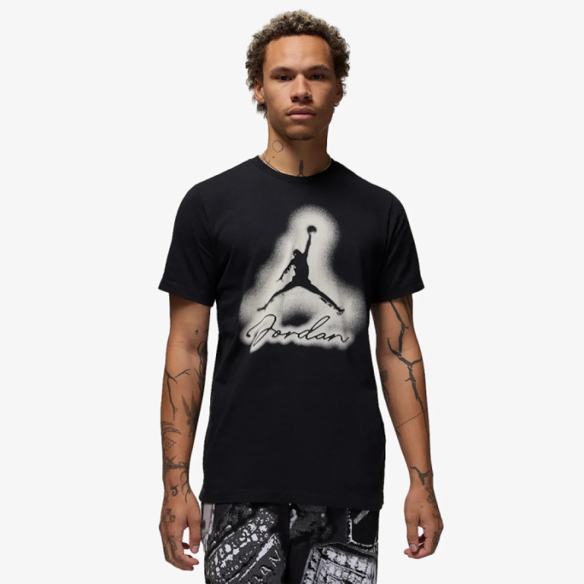 Pánske tričko s krátkym rukávom NIKE JORDAN FLT MVP JM HBR SS CREW · záber 2