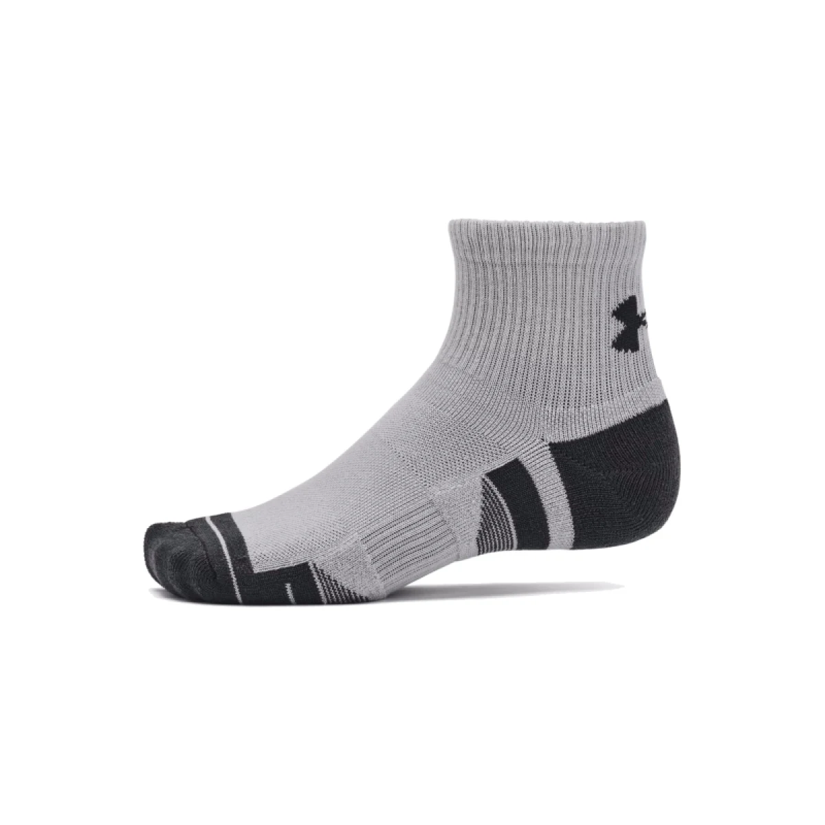 Ponožky UNDER ARMOUR 3 PACK-UA Performance Tech Qtr-GRY · záber 4