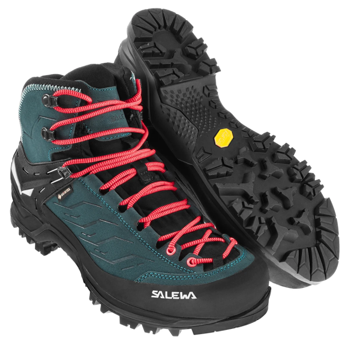 Dámska členková turistická obuv SALEWA Mountain Trainer Mid GTX W atlantic deep ombre blue · záber 4