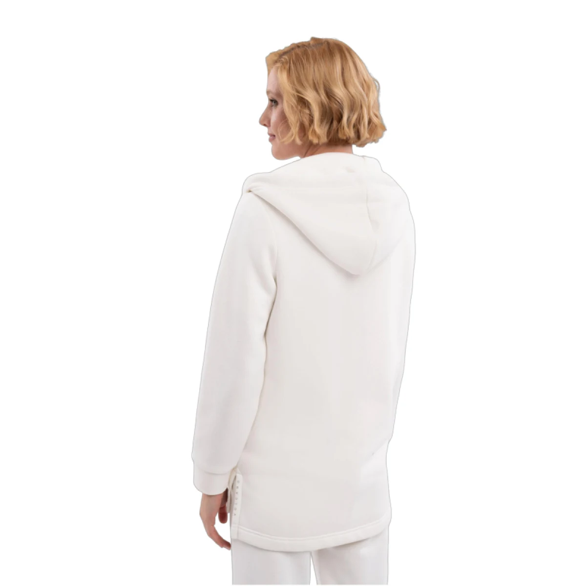 Dámska zateplená mikina so zipsom VOLCANO B-FLOFI-101-CREAM · záber 4