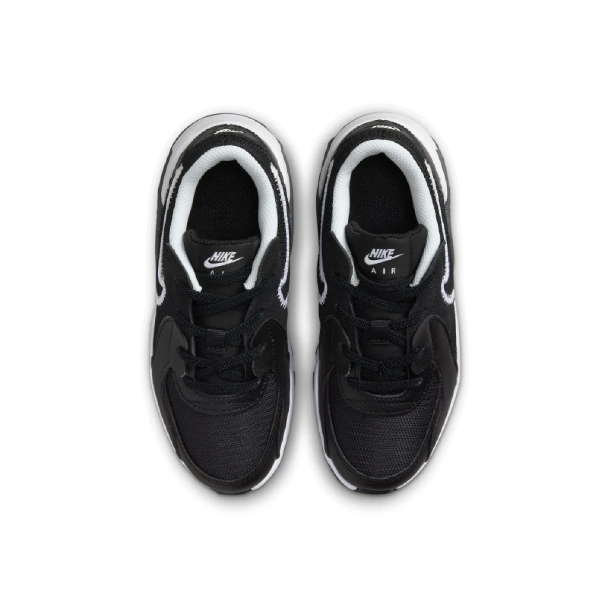 Chlapčenská vychádzková obuv NIKE Air Max Excee K black white dark grey · záber 3
