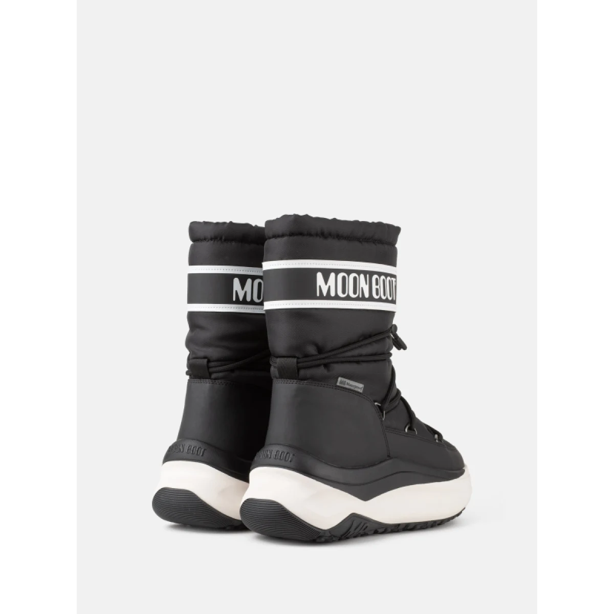 Pánske vysoké zimné topánky MOON BOOT MB MOON247 POLAR WP, N001 BLACK · záber 2