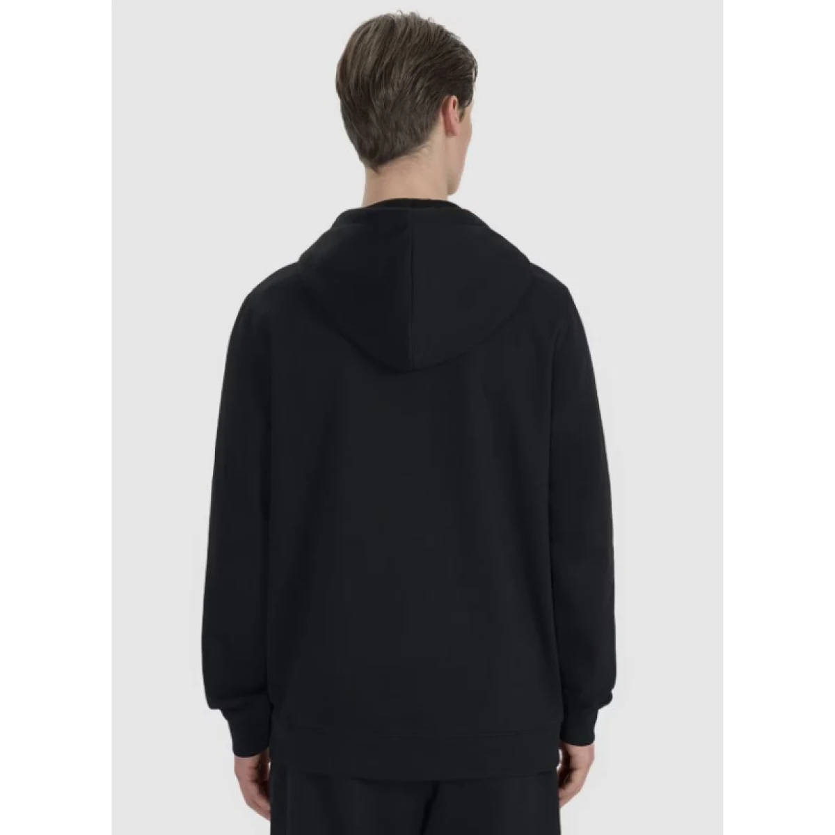 Pánska mikina s kapucňou 4F SWEATSHIRT M1766-020S-DEEP BLACK · záber 3