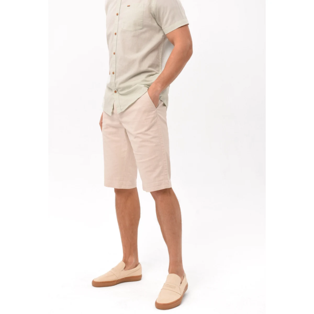Pánske kraťasy VOLCANO DENZ-101-CREAM · záber 5