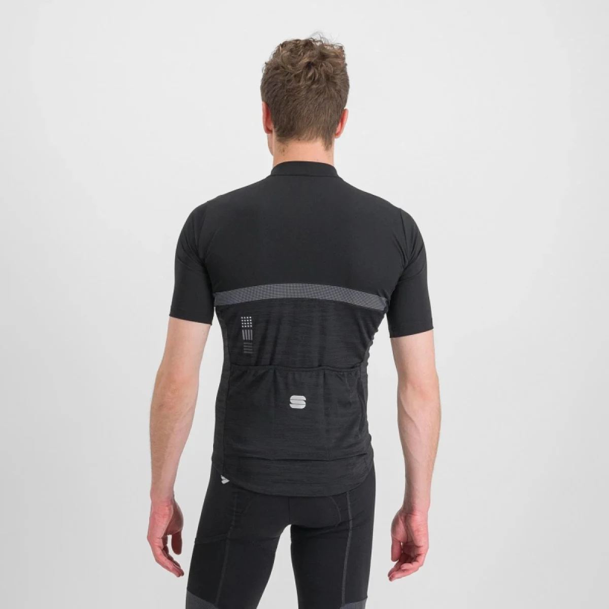 Pánsky cyklistický dres s krátkym rukávom SPORTFUL Giara jersey, black · záber 3