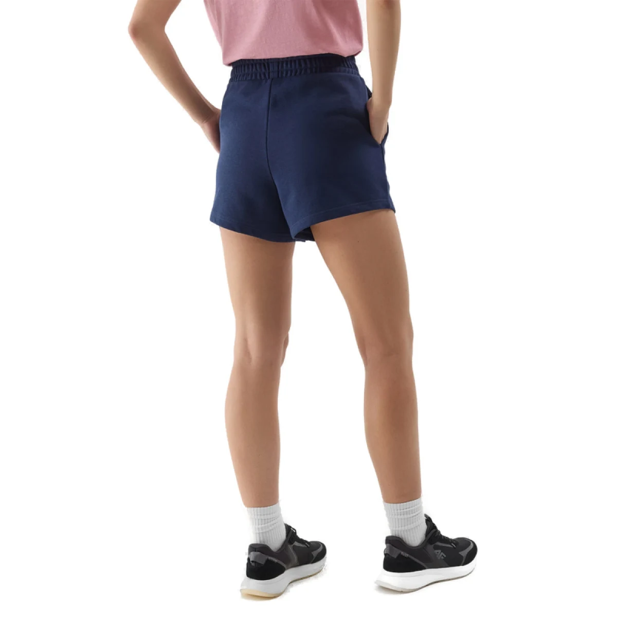 Dámske teplákové kraťasy 4F SHORTS CAS-4FWSS24TSHOF286-31S-NAVY · záber 2