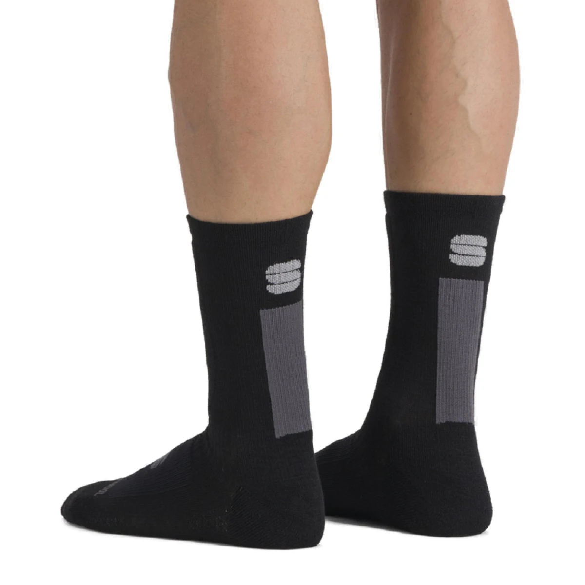 Cyklistické ponožky SPORTFUL Merino wool 18 socks, black anthracite · záber 3