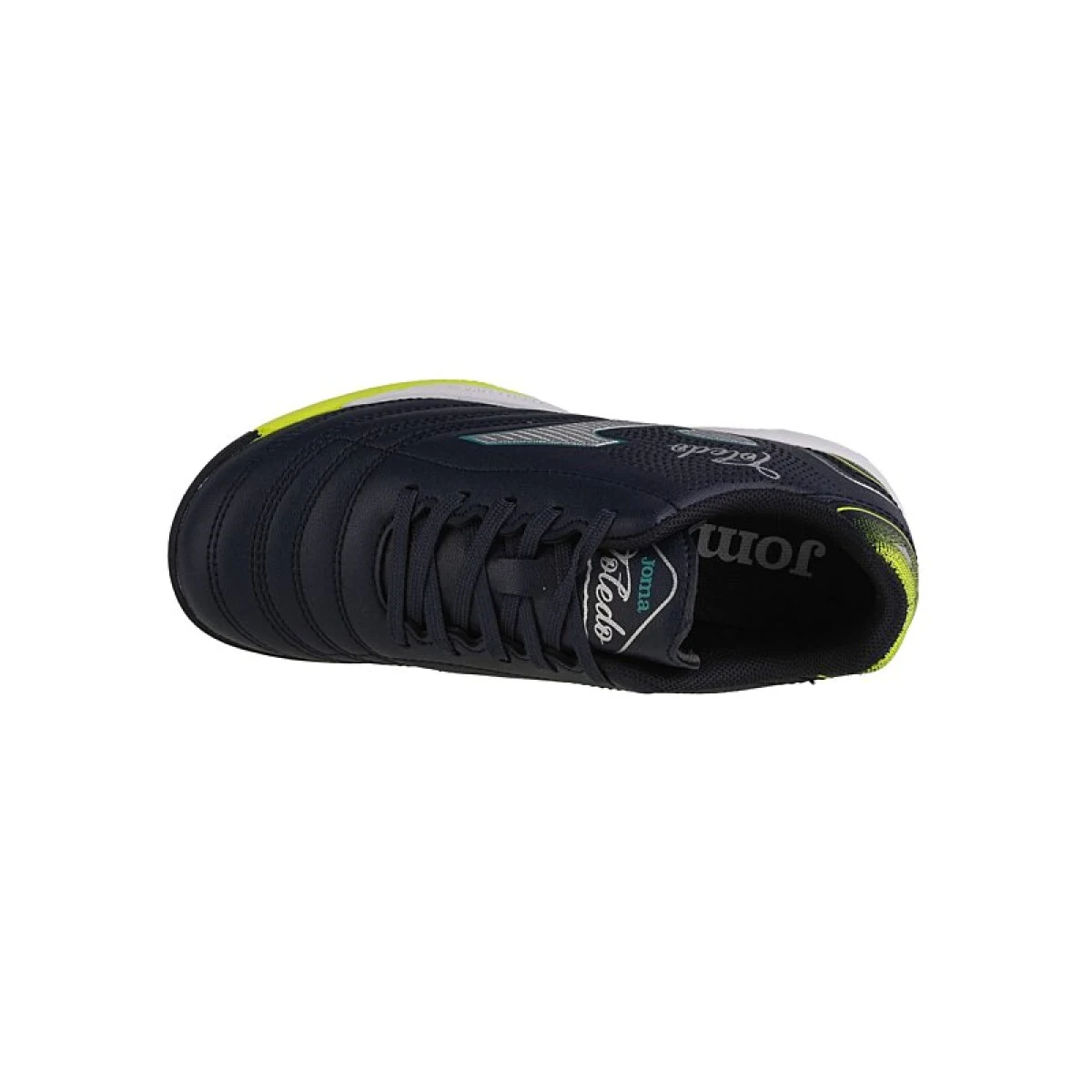 Chlapčenské futbalové kopačky halové JOMA Toledo Jr IC dark blue yellow · záber 3