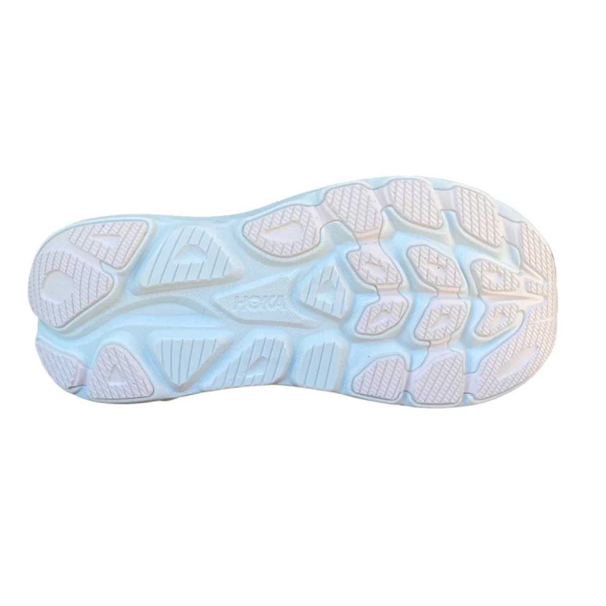 Dámska bežecká obuv HOKA Clifton 10 W white cielo blue · záber 4