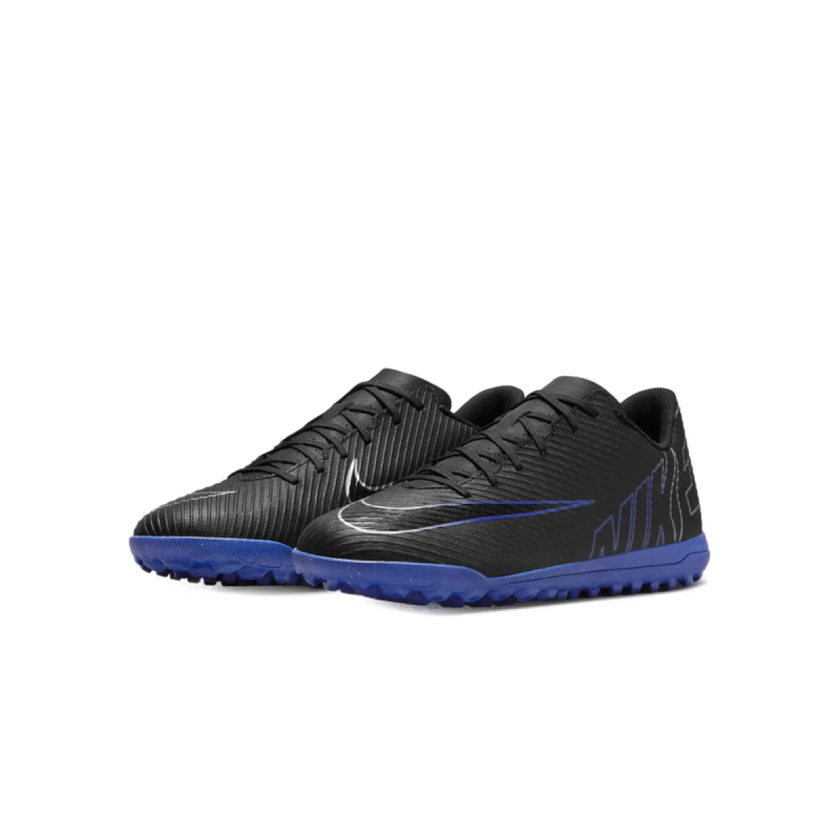 Pánske futbalové kopačky turfy NIKE Mercurial Vapor 15 Club M TF black hyper royal chrome · záber 3