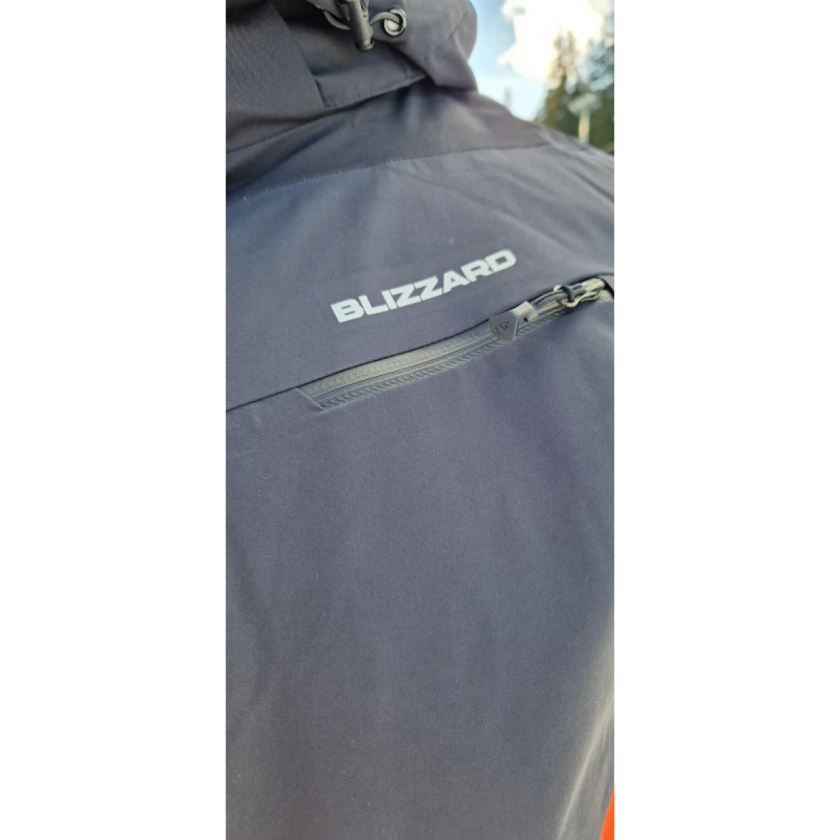 Pánska lyžiarska bunda s kapucňou BLIZZARD Ski Jacket Leogang, red black · záber 3