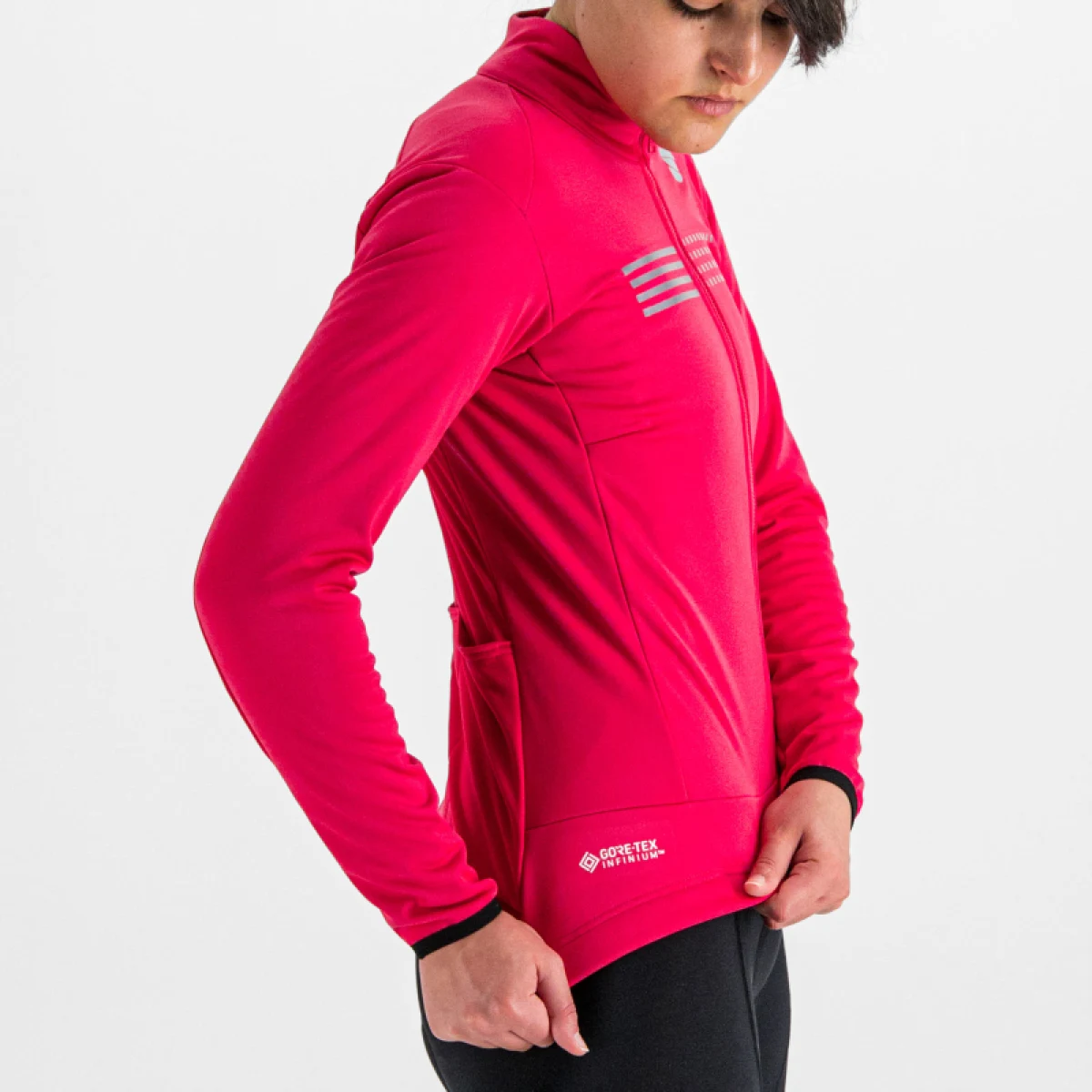 Dámska cyklistická bunda SPORTFUL Tempo w jacket, raspberry · záber 5