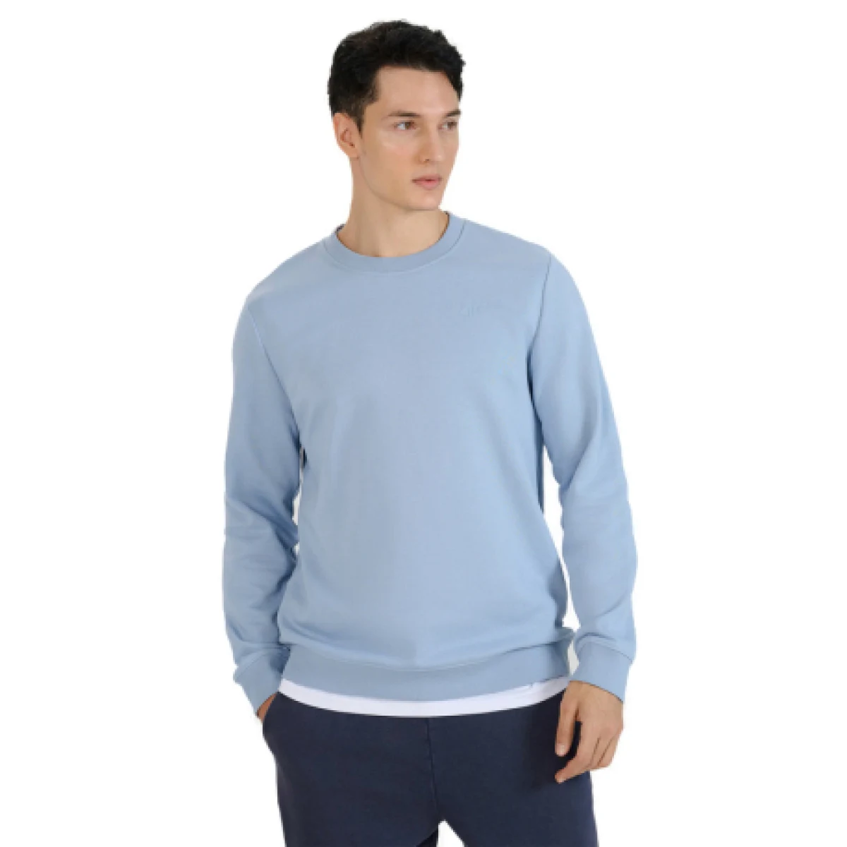 Pánska mikina 4F SWEATSHIRT M1622-34S-LIGHT BLUE · záber 1