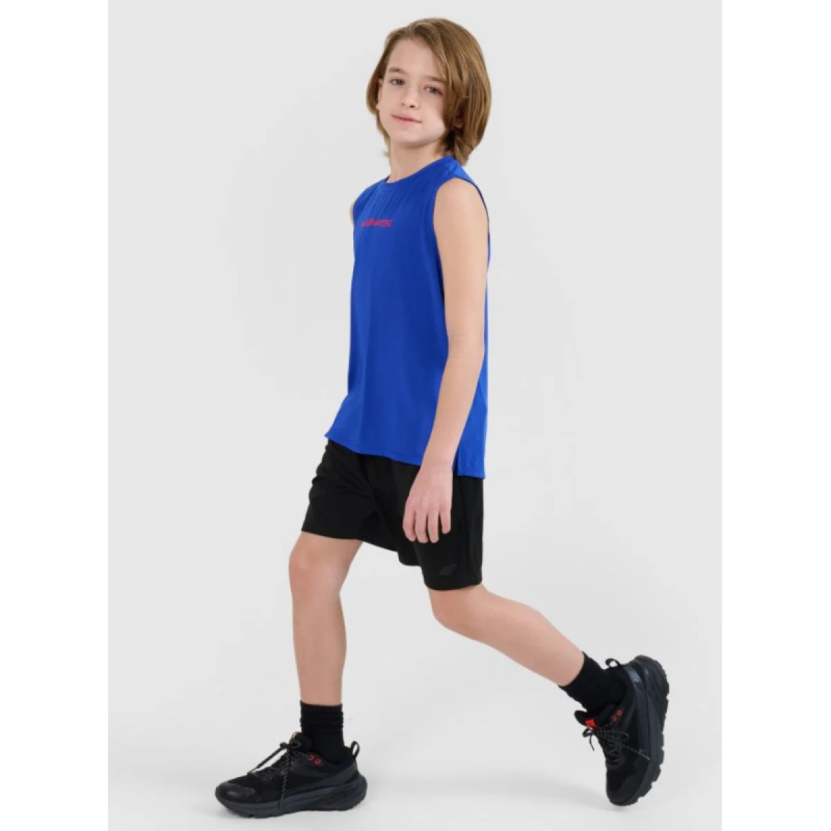 Chlapčenské tréningové kraťasy 4F JUNIOR SHORTS FNK M0859-20S-DEEP BLACK · záber 3