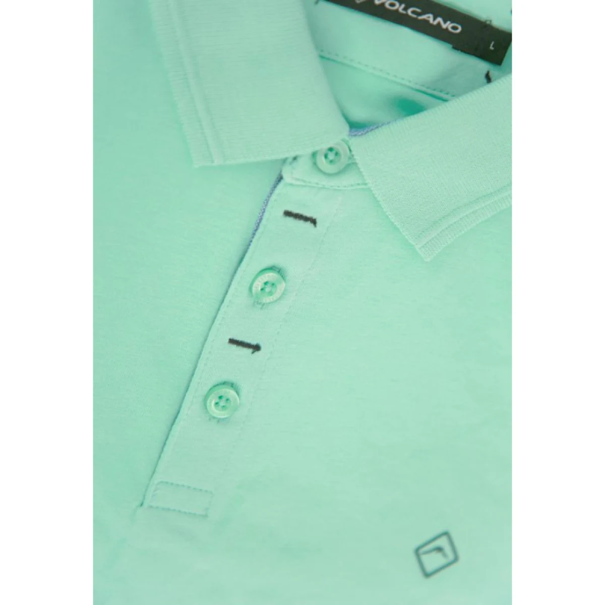 Pánske polo tričko s krátkym rukávom VOLCANO O-NIKOS-300-GREEN · záber 5