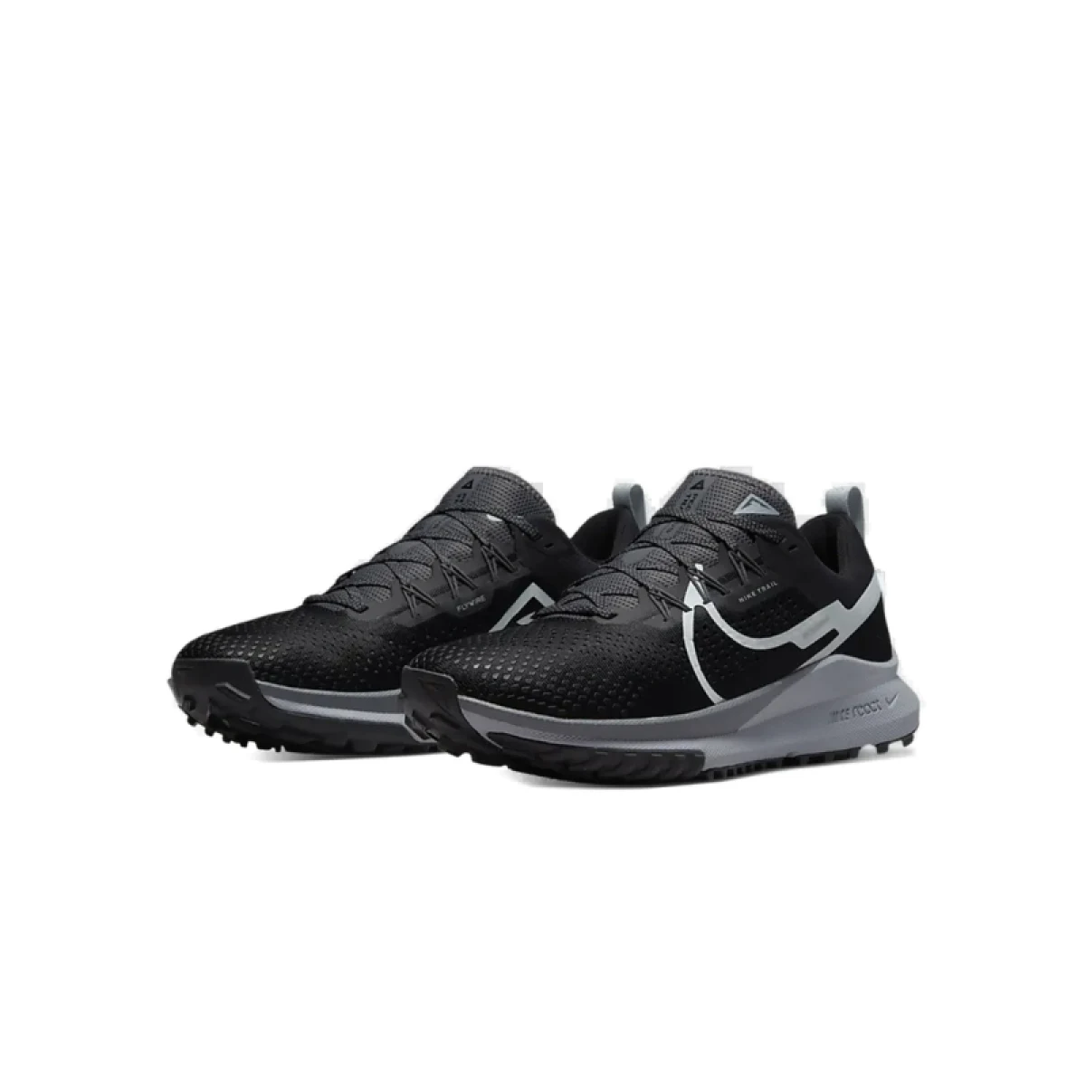 Pánska bežecká trailová obuv NIKE React Pegasus Trail 4 black dark grey wolf grey aura · záber 5
