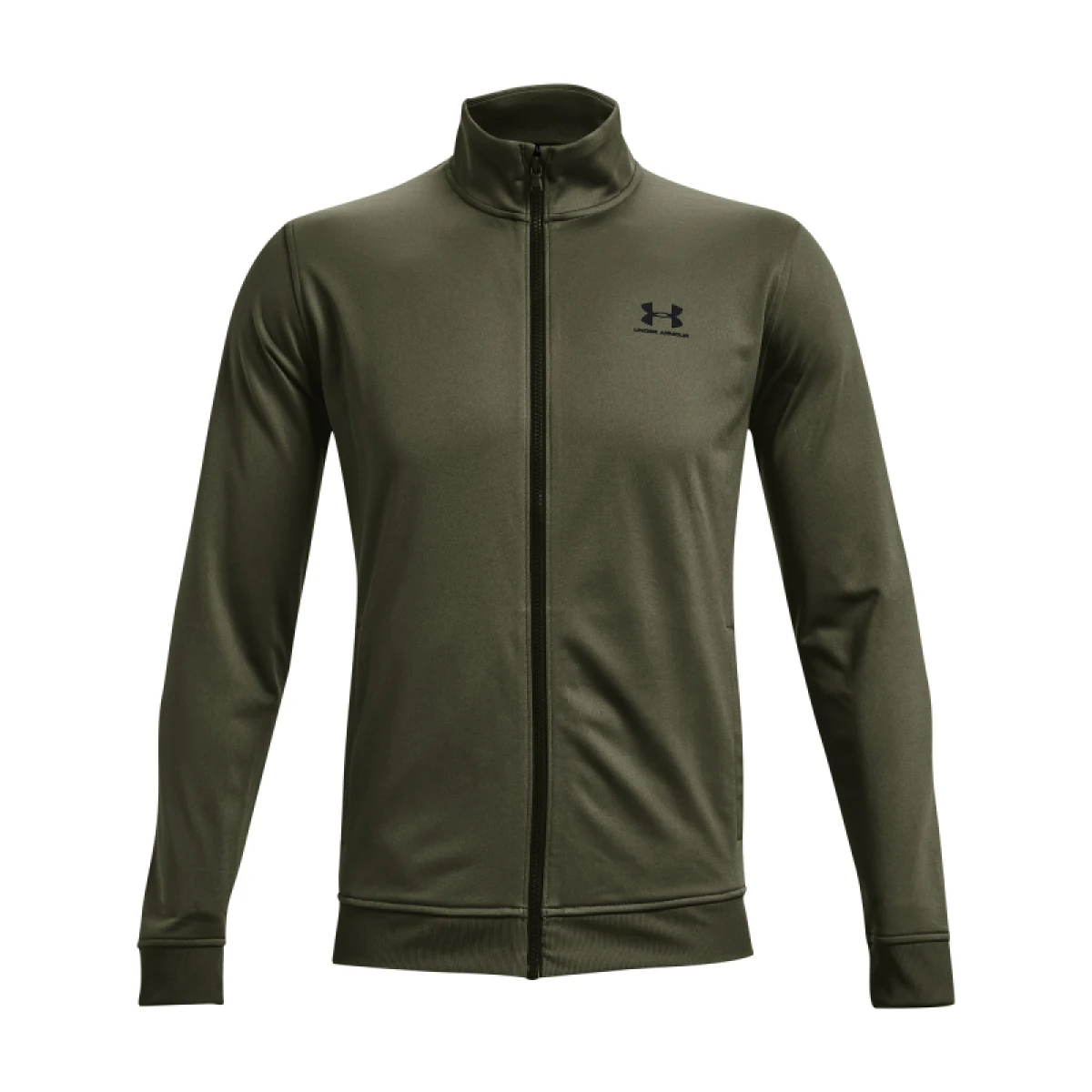 Pánska mikina so zipsom UNDER ARMOUR SPORTSTYLE TRICOT JACKET-GRN · záber 5